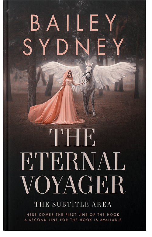 Front view of Eunry #33532 - Premade Fantasy Book Cover