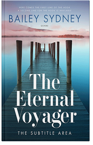 Pre Made Book Cover Blue Dianne