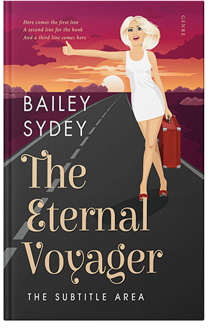 Pre Made Book Cover Burning Sand