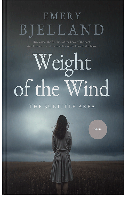 Front view of Outer Space #33557 - Premade Mystery & Thriller & Suspense Book Cover