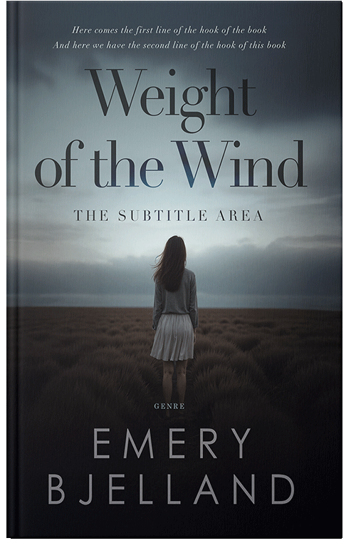 Front view of Tower Gray #33564 - Premade Mystery & Thriller & Suspense Book Cover