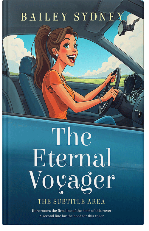 Front view of Blumine #335678 - Premade Action & Adventure Book Cover