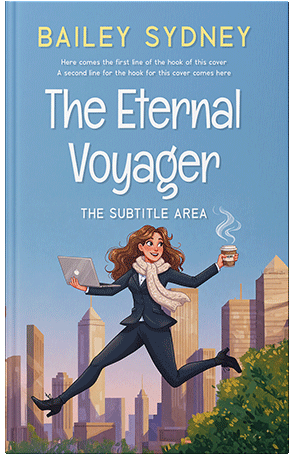 Pre Made Book Cover Glacier