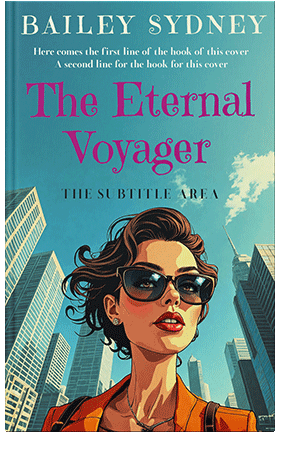 Pre Made Book Cover Boston Blue