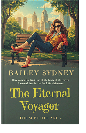 Pre Made Book Cover Axolotl