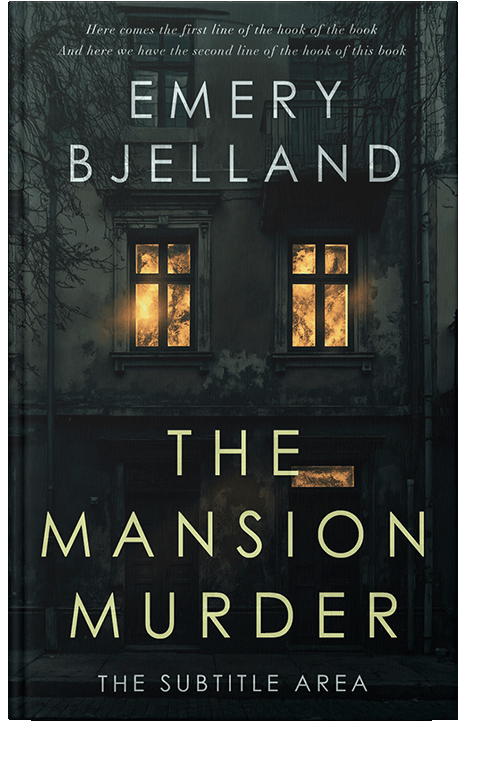 Front view of Aztec #335691 - Premade Mystery & Thriller & Suspense Book Cover