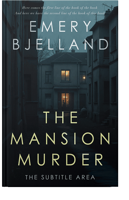 Front view of Aztec #335692 - Premade Mystery & Thriller & Suspense Book Cover