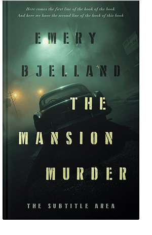 Pre Made Book Cover Aztec