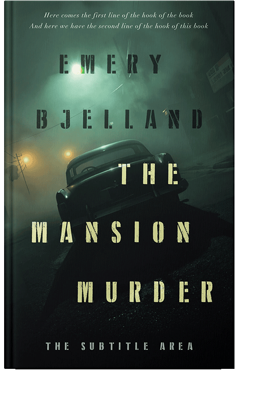 Front view of Aztec #335694 - Premade Mystery & Thriller & Suspense Book Cover