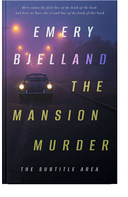 Front view of Mirage #335695 - Premade Mystery & Thriller & Suspense Book Cover