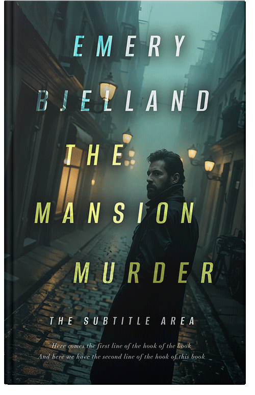 Front view of Aztec #335697 - Premade Mystery & Thriller & Suspense Book Cover