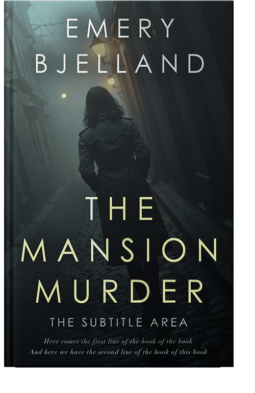 Front view of Bunker #335698 - Premade Mystery & Thriller & Suspense Book Cover