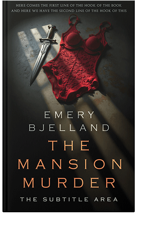 Pre Made Book Cover Rangoon Green