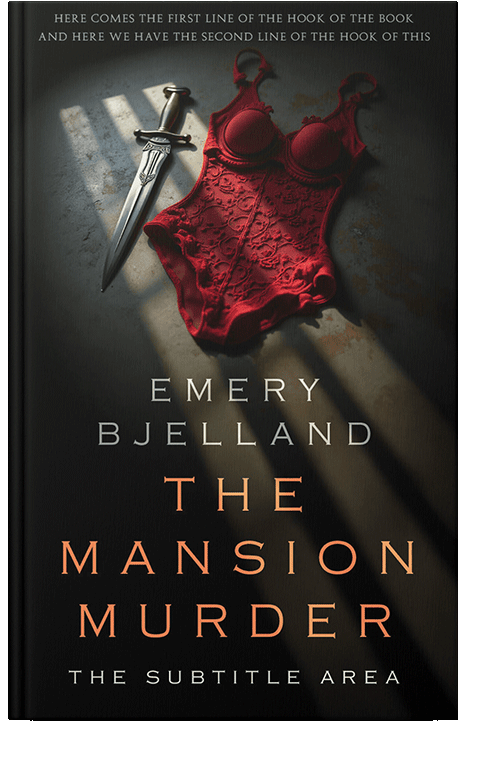 Front view of Rangoon Green #335700 - Premade Mystery & Thriller & Suspense Book Cover