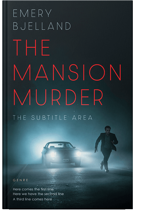 Front view of Firefly #335710 - Premade Mystery & Thriller & Suspense Book Cover