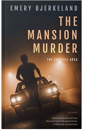 Pre Made Book Cover Whiskey