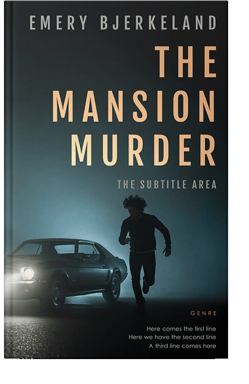 Front view of Bunker #335712 - Premade Mystery & Thriller & Suspense Book Cover