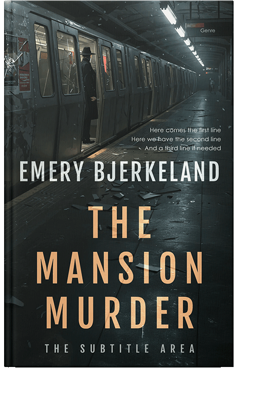 Front view of Outer Space #335714 - Premade Mystery & Thriller & Suspense Book Cover