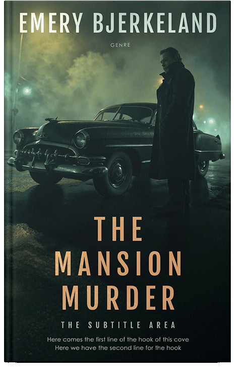 Front view of Aztec #335717 - Premade Mystery & Thriller & Suspense Book Cover