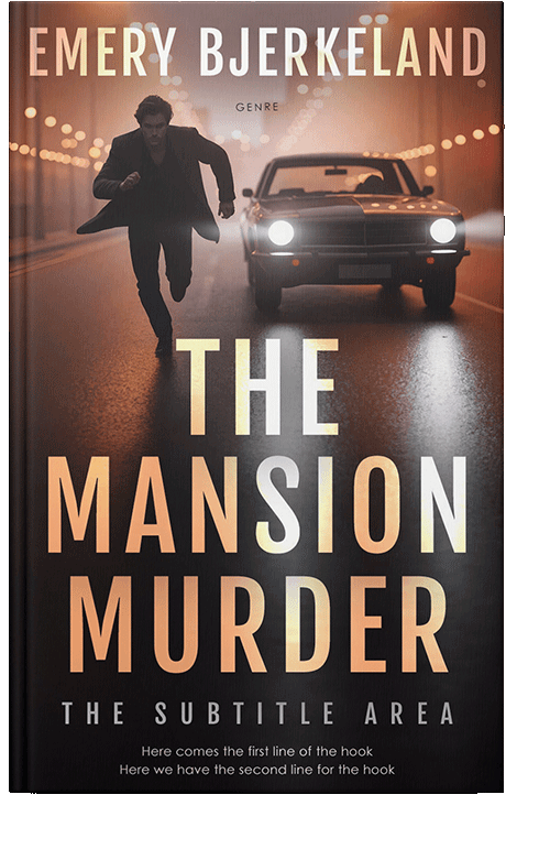 Front view of Cocoa Brown #335720 - Premade Mystery & Thriller & Suspense Book Cover