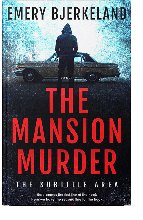 Front view of Premade Mystery & Thriller & Suspense Book Cover - Cinder