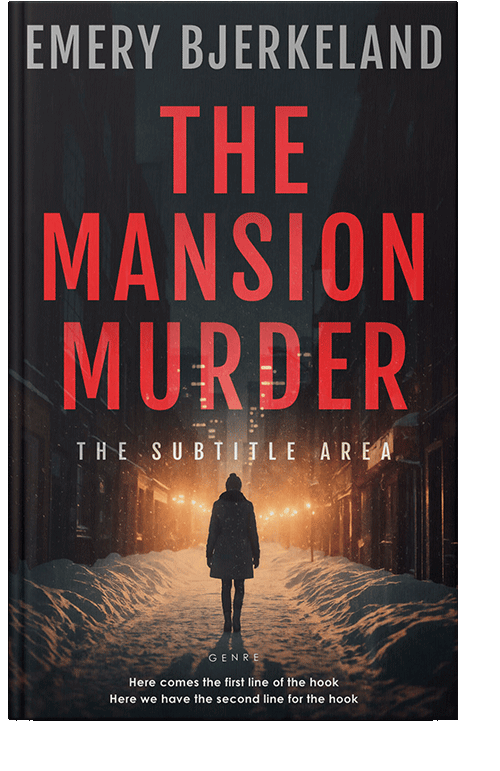 Front view of Japonica #335725 - Premade Mystery & Thriller & Suspense Book Cover