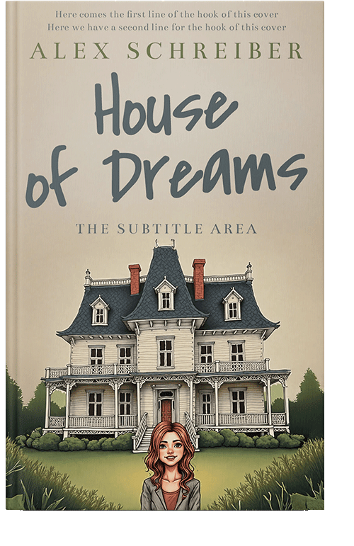 Front view of Soft Amber #335732 - Premade Mystery & Thriller & Suspense Book Cover