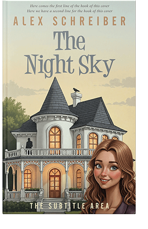 Pre Made Book Cover Tana