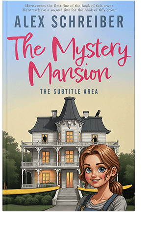 Pre Made Book Cover Celeste