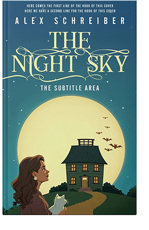 Pre Made Book Cover Elm