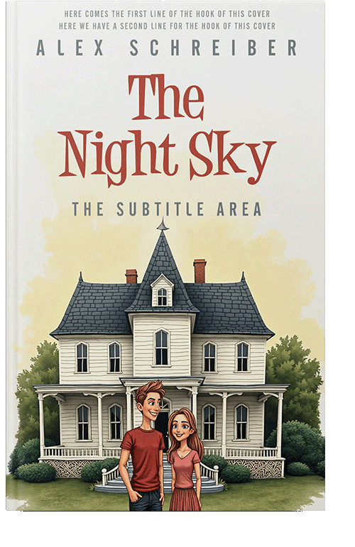 Front view of Premade Romance Book Cover - Cabbage Pont