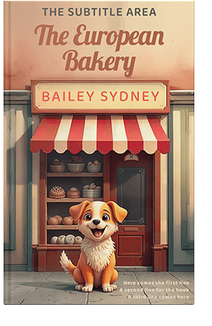 Pre Made Book Cover Cameo