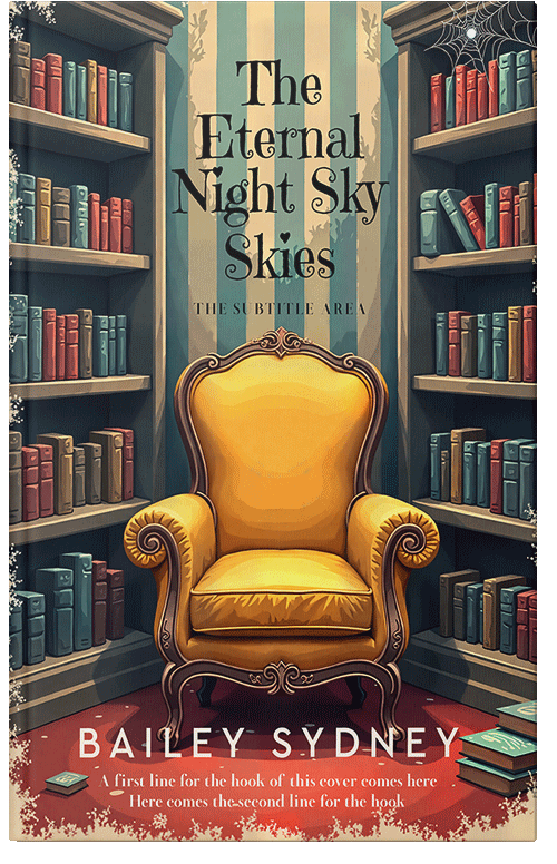 Front view of Shark #335751 - Premade Literary Fiction Book Cover