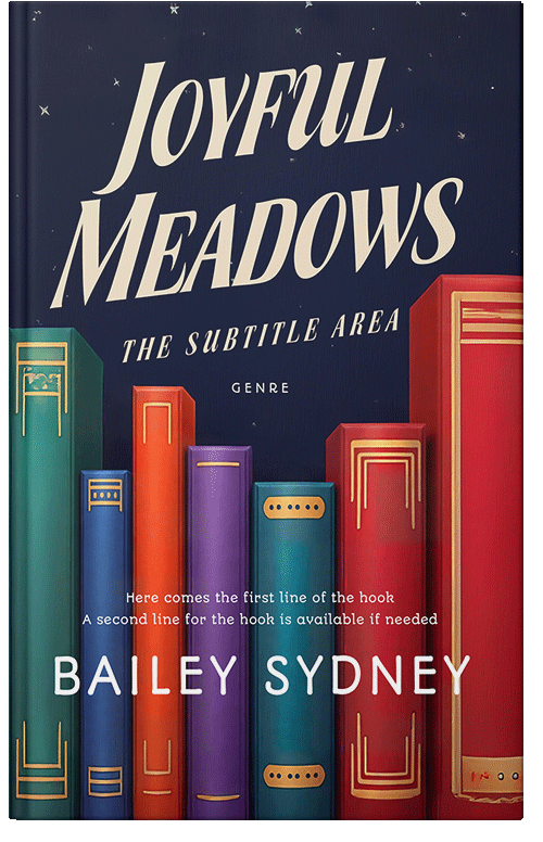 Front view of Mirage #335757 - Premade Literary Fiction Book Cover