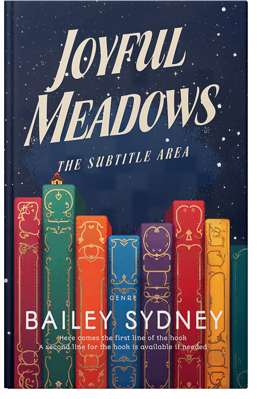 Front view of Cloud Burst #335758 - Premade Fantasy Book Cover