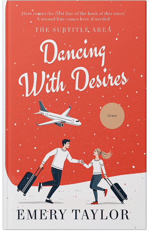 Front view of Premade Chick Lit Book Cover - Cinnabar