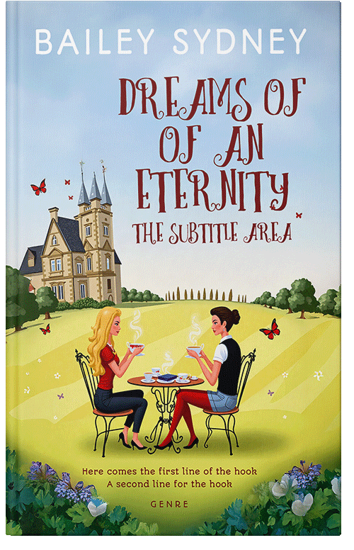 Front view of Premade Literary Fiction Book Cover - Nebula