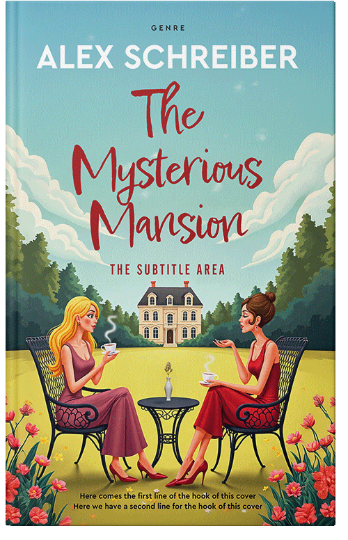 Front view of Half Baked #335775 - Premade Literary Fiction Book Cover