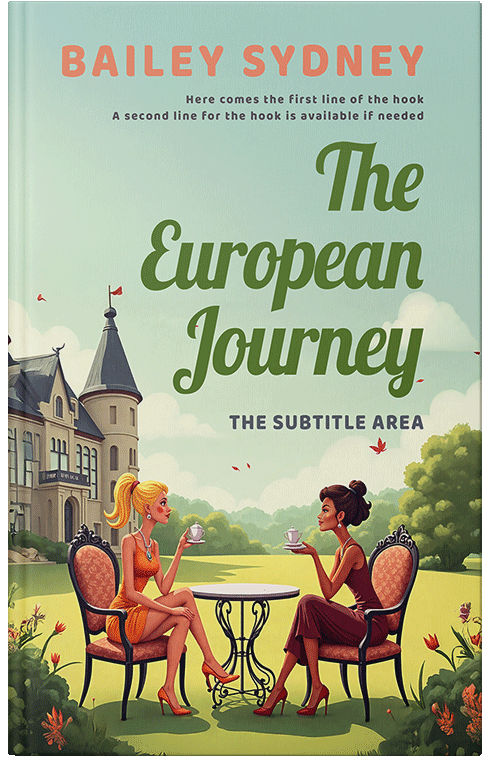 Front view of Sprout #335776 - Premade Chick Lit Book Cover