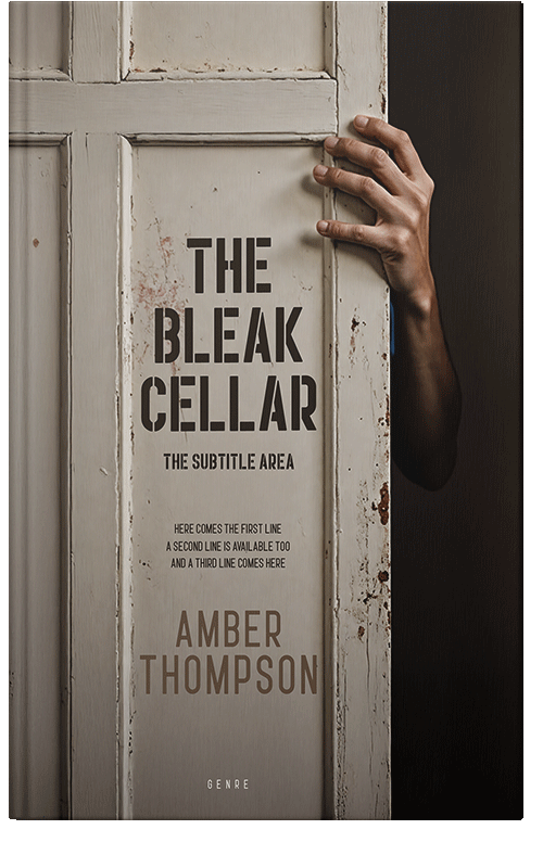 Front view of Premade Mystery & Thriller & Suspense Book Cover - Zorba