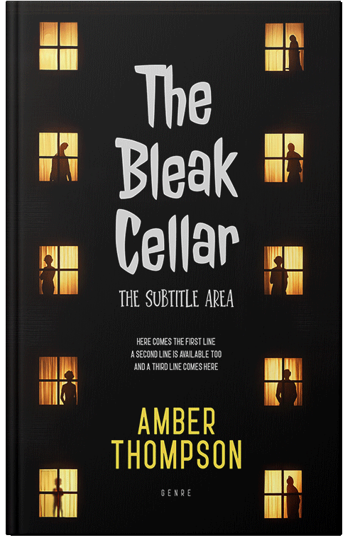 Front view of Calico #335795 - Premade Mystery & Thriller & Suspense Book Cover