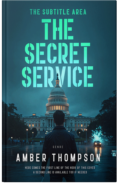 Front view of Elephant #335802 - Premade Mystery & Thriller & Suspense Book Cover