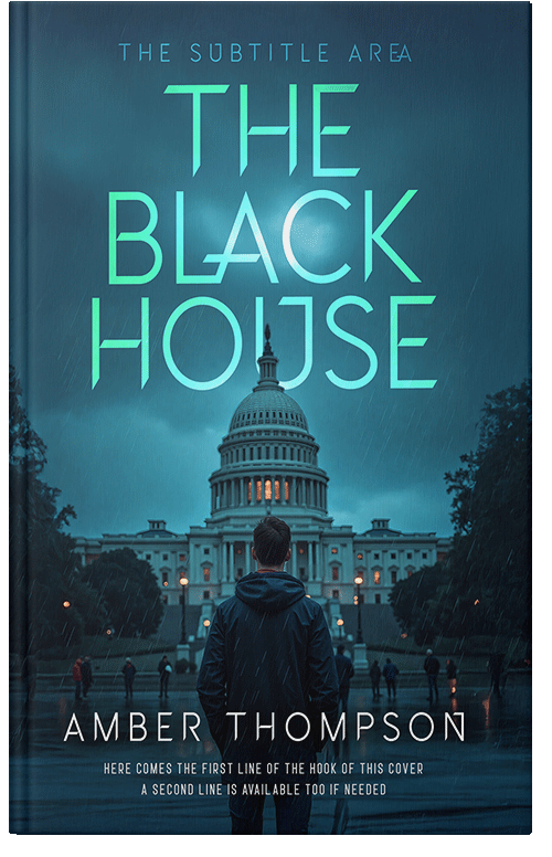 Front view of Blumine #335805 - Premade Mystery & Thriller & Suspense Book Cover