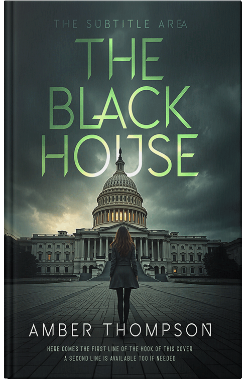 Front view of Outer Space #335806 - Premade Mystery & Thriller & Suspense Book Cover