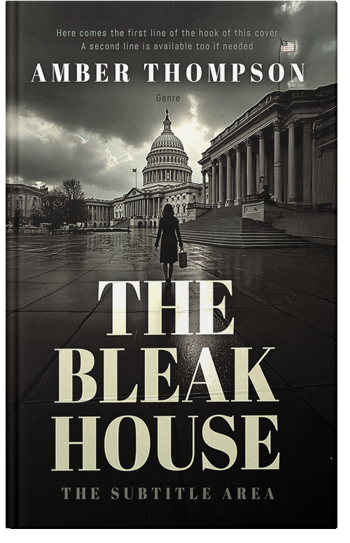 Front view of Premade Mystery & Thriller & Suspense Book Cover - Sisal