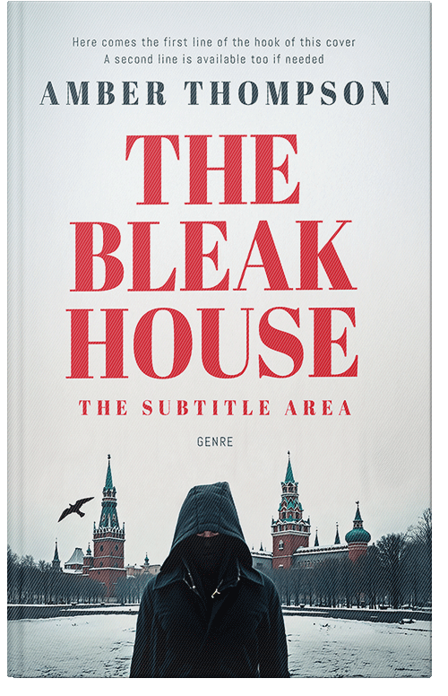 Front view of Ebony Clay #335810 - Premade Mystery & Thriller & Suspense Book Cover