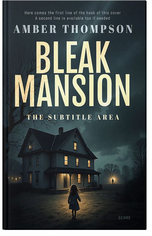 Front view of Premade Mystery & Thriller & Suspense Book Cover - Mirage