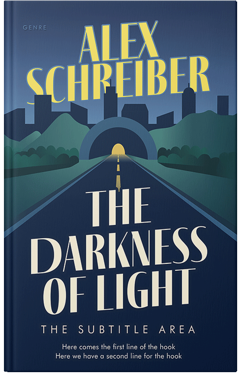 Front view of Elephant #335825 - Premade Mystery & Thriller & Suspense Book Cover