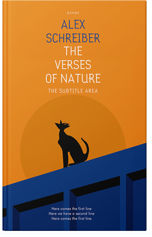 Front view of Green Vogue #335834 - Premade Surreal Book Cover