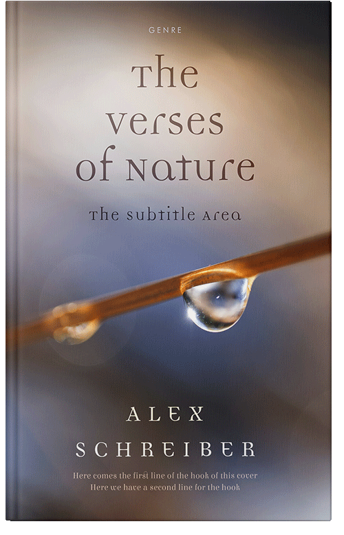 Front view of Scorpion #335849 - Premade Science & Nature Book Cover